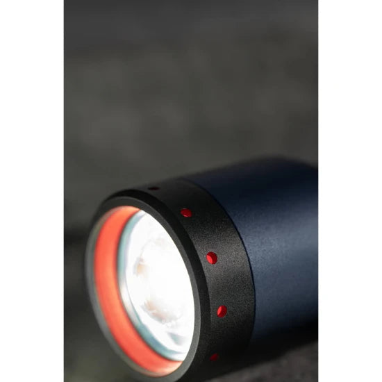 Lanterna Led Lenser P7r Editie 25 Ani Smokey Blue 2000lm/2xli-ion+cablu Usb