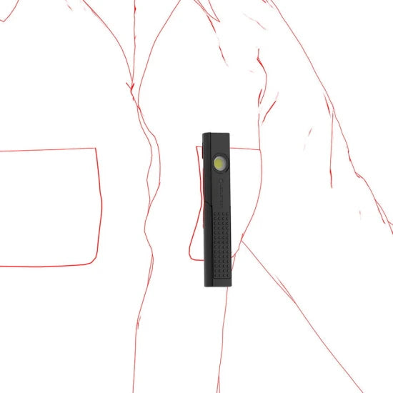 Lanterna Led Lenser W4r Work Black 220lm + Usb