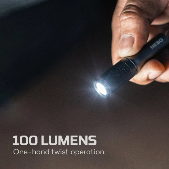Lanterna Led Nebo Columbo Keychain, 100 Lm, Aaa Alkaline, Aluminiu