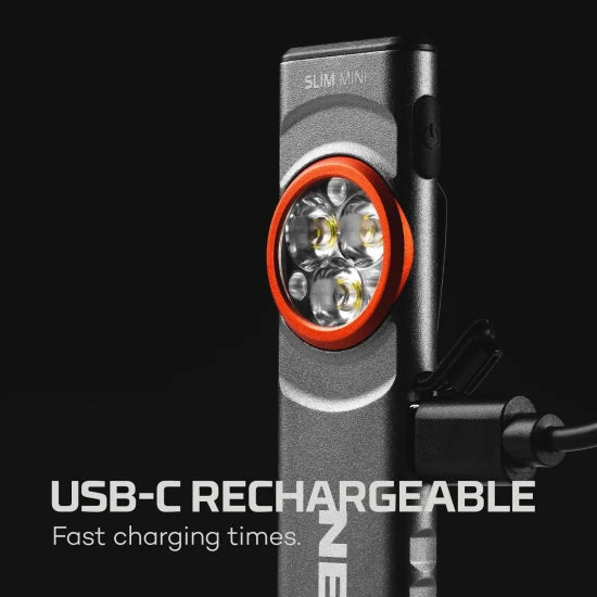 Lanterna Nebo Slim Mini Rechargeable, 250 Lm, Li-ion 602040 450mah 3.7v, Magnet, Aluminiu