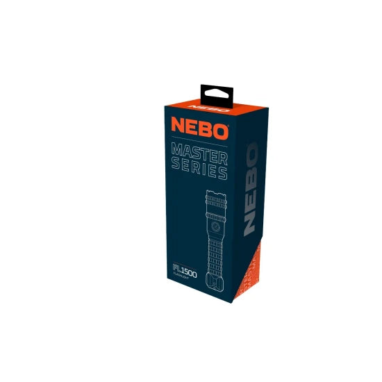 Lanterna Nebo Master Series Fl1500, Rechargeable , Magnet , Aluminiu