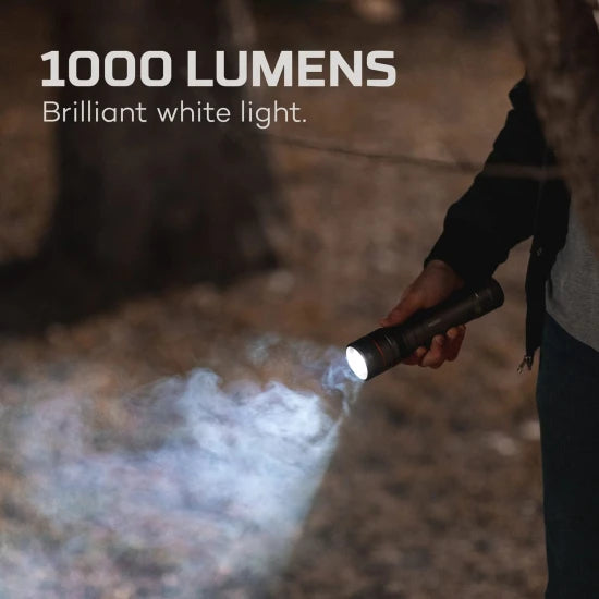 Lanterna Cu Led Nebo Newton, 1000 Lm, Ipx7, 4x6v Aa Alkaline, Magnet, Aluminiu