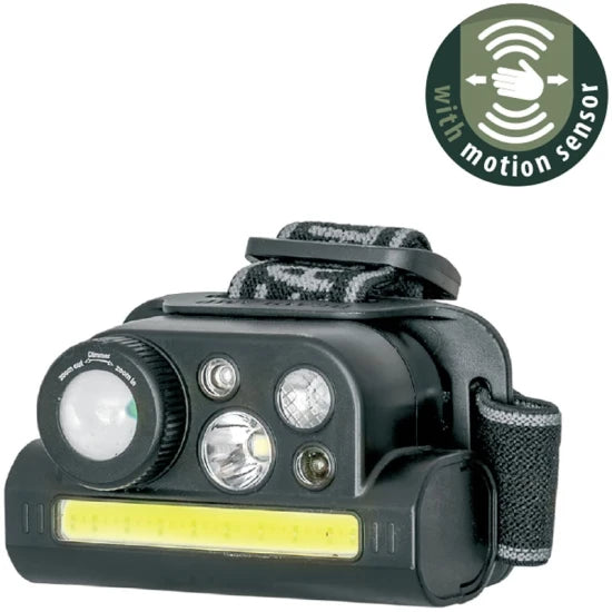 Lanterna Cu Senzor De Miscare Carp Zoom Ms-777 Motion Sensor Headtorch