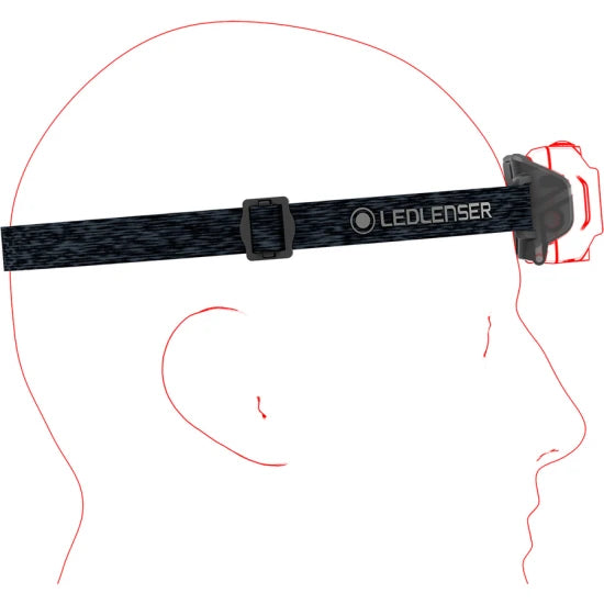 Lanterna De Cap Ledlenser Hf4r Core Black 500lm/li-ion + Cablu Usb