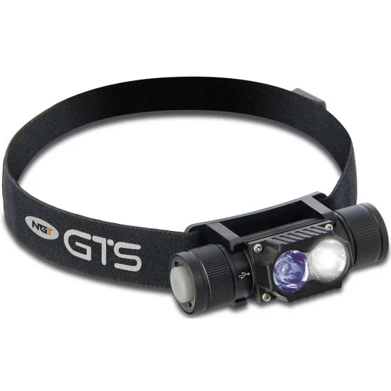 Lanterna De Cap Ngt Gts Uv Series 250lm Usb 1800mah