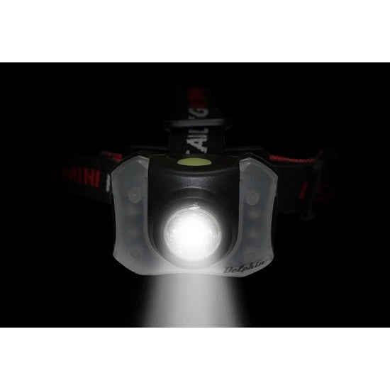 Lanterna De Cap Delphin Polar_x 5 Plus 4 Led