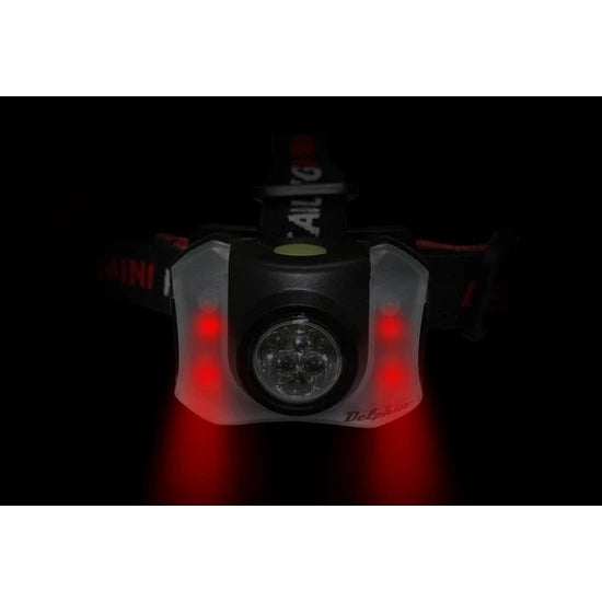 Lanterna De Cap Delphin Polar_x 5 Plus 4 Led