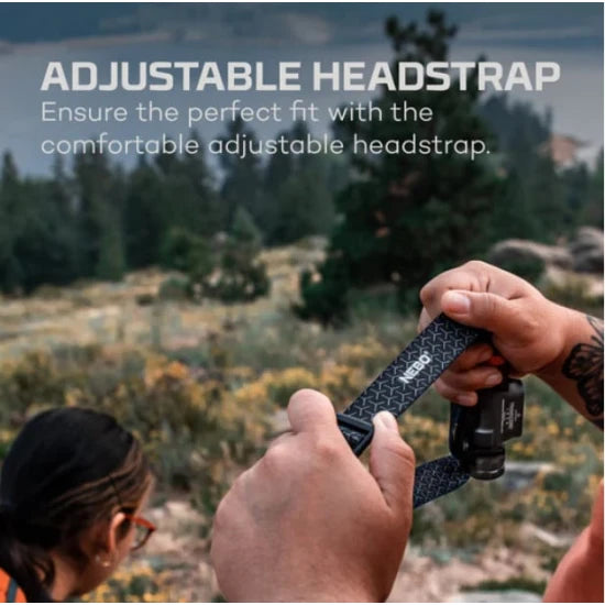 Lanterna De Cap Nebo Transcend 1500 Lm, Ipx7, 3200mah Li-ion , Magnet, Aluminiu