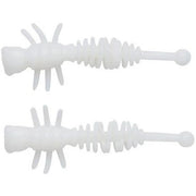 Larva Berkley Powerbait Power Larvae, Milky White, 4cm, 12buc/pac