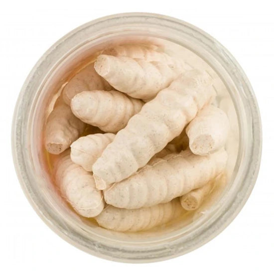 Larve Berkley Gulp Alive Honey Worm Original Scent Natural, 3.3cm, 18buc/pac