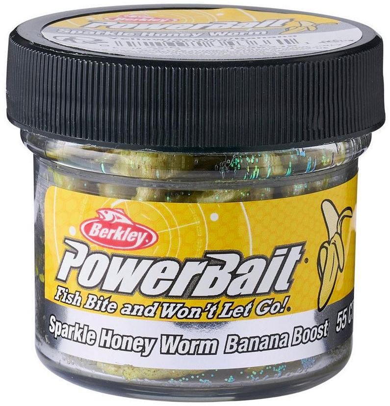 Larve Berkley Powerbait Honeyworm, Orange/Scales, 2.5cm, 55buc/cutie