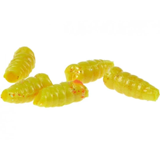 Larve Berkleys Powerbait Power Maggot Yellow 46, 1cm