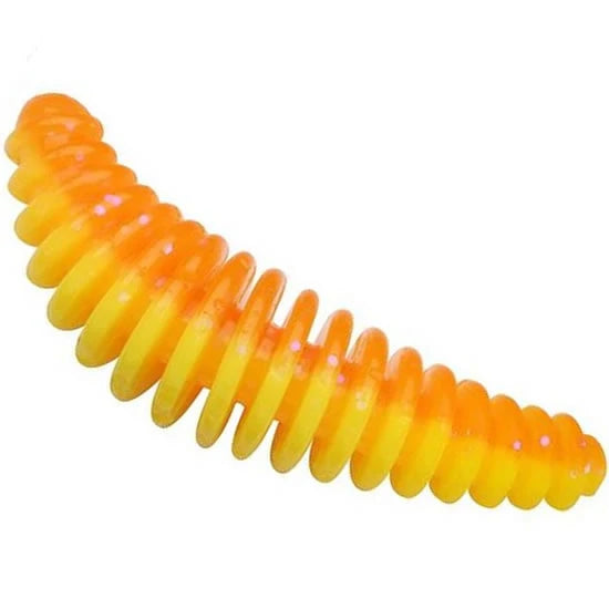 Larve Power Bait Pupa, Fluorescent Orange/sunshine Yellow, 4.5cm, 8buc/cutie