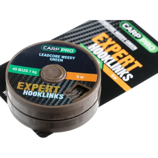 Leadcore Carp Pro Weedy Green, 5m, 45lb