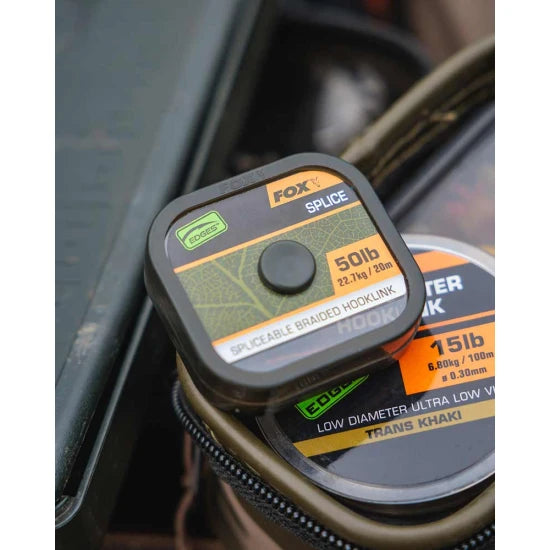 Leadcore Fox Naturals Splice Hooklength 50lb-22.7kg, 20m
