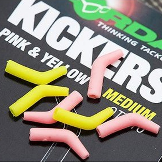 Line Aligner KORDA Kicker Rig Aligner, Pink / Yellow, Marime M, 10buc/pac
