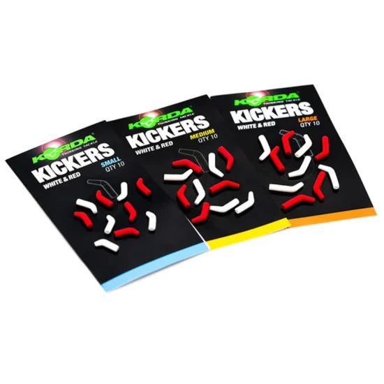 Line Aligner Korda Kicker Bloodworm Red, Marime L, 10buc/pac