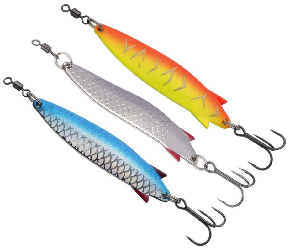 Lingura Oscilanata Abu Garcia Hard Bait Toby Spoon, Devil, 10g, 5.7cm, 3buc/plic