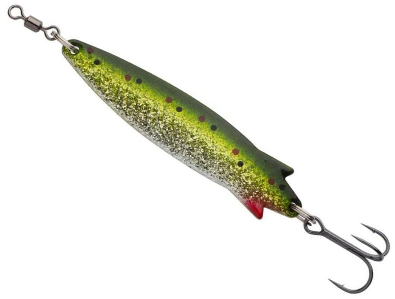 Lingura Oscilanata Abu Garcia Hard Bait Toby Spoon, Green Back Minnow, 60g, 11.5cm