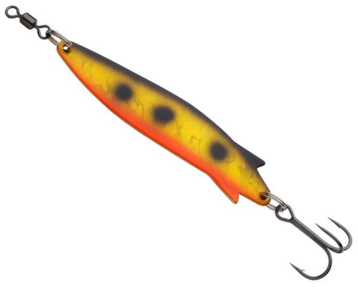 Lingura Oscilanata Abu Garcia Hard Bait Toby Spoon, Orange Copper Holo, 60g, 11.5cm