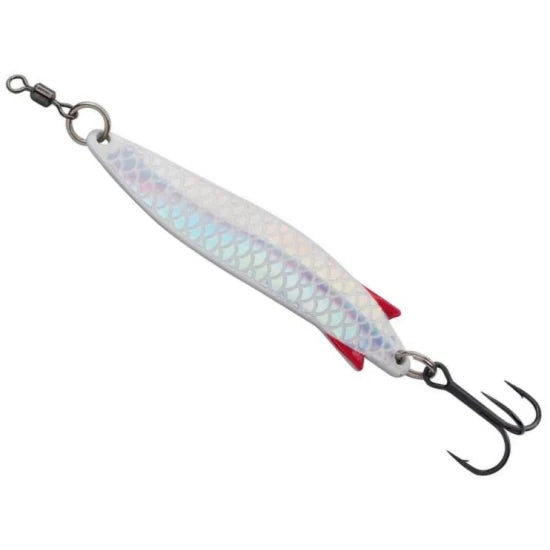 Lingura Oscilanata Abu Garcia Hard Bait Toby Spoon, White Flash, 60g, 11.5cm