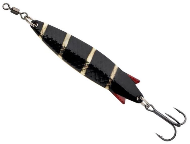 Lingura Oscilanata Abu Garcia Hard Bait Toby Spoon, Zebra, 60g, 11.5cm