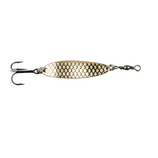 Lingura Oscilanta 32gr 95mm Dam Effzett Slim Standard Spoon Silver Gold