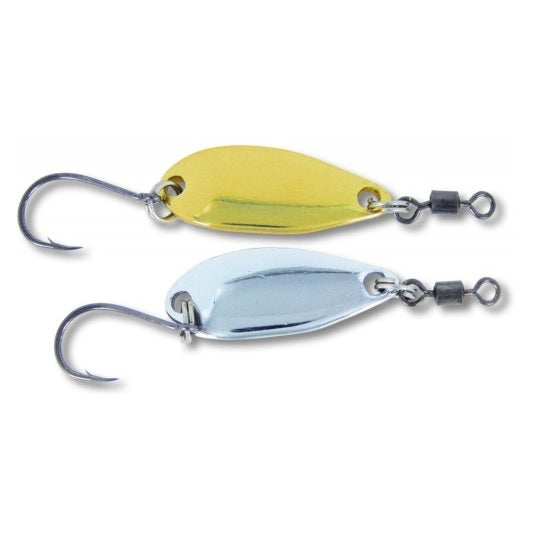 Lingura Oscilanta 40mm 4.5gr Quantum Magic Trout Gambler Silver Gold