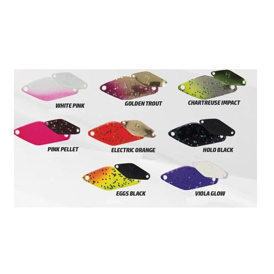 Lingura Oscilanta Colmic Herakles Leaf 0.9g Golden Trout
