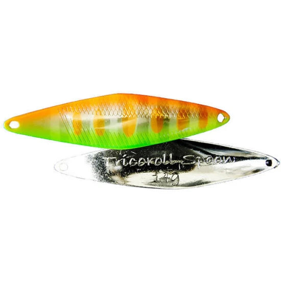 Lingura Oscilanta Jackall Tricoroll 6,8cm/14g Lime Yamame