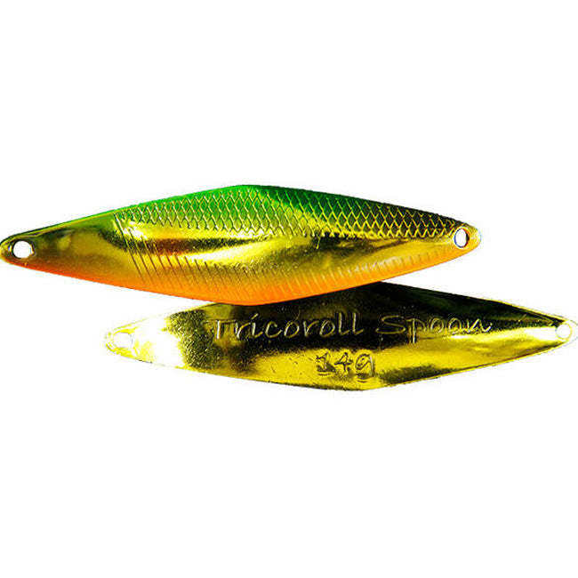 Lingura Oscilanta Jackall TRICOROLL 7.4CM/19G GREEN GOLD AYU