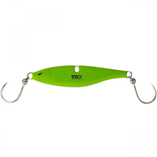 Lingura Rattling Zeck Vertical Jig 120g Green