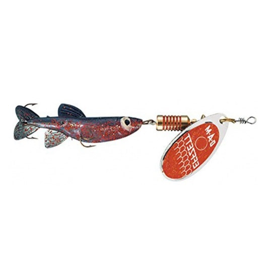 Lingura Rotativa 13gr DAM Effzett Minnow Red Glitter