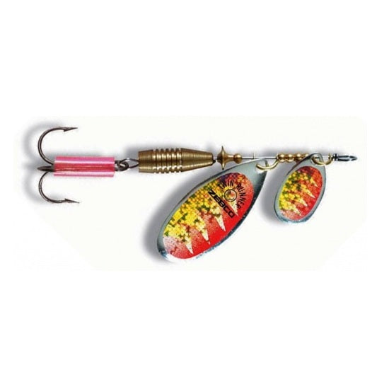 Lingura Rotativa 13g 7.0cm Zebco Twin Runner Red/Yellow