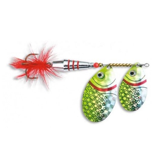 Lingura Rotativa 12g 6.5cm Zebco Double Breaker Yellow