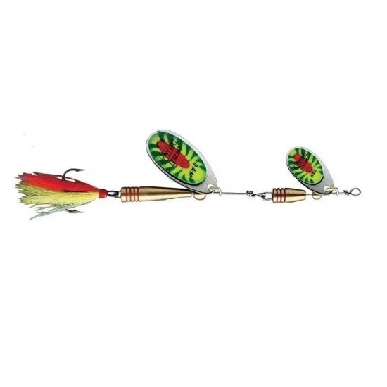 Lingura Rotativa 20gr Dam Effzett Tandem Dressed Fire Shark