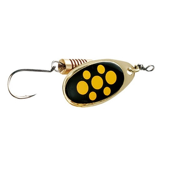 Lingura Rotativa 4gr DAM Effzett Spinner With Single Hook Blacky