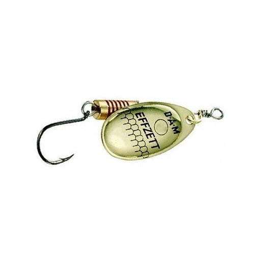 Lingura Rotativa 6gr DAM Effzett Spinner With Single Hook Gold