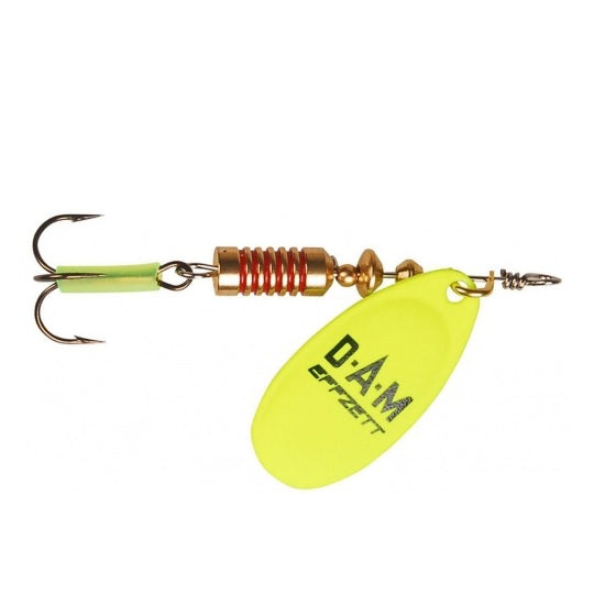 Lingura Rotativa 4gr DAM Effzett Fluo Yellow