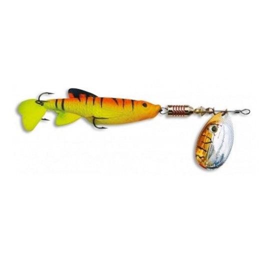 Lingura Rotativa 13g 16.5cm Zebco Minnow Flyer Orange Silver