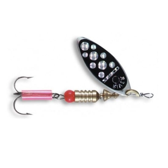 Lingura Rotativa 5g 4.5cm Zebco River Black Silver