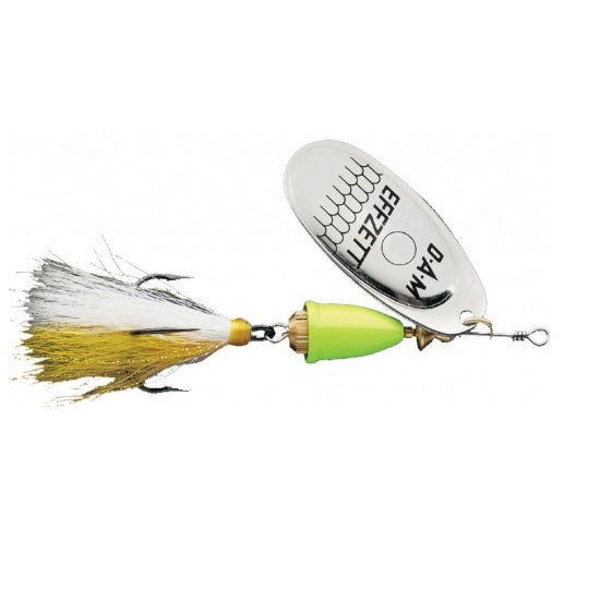 Lingura Rotativa 8gr DAM Effzett Executor Dressed Silver Lemon