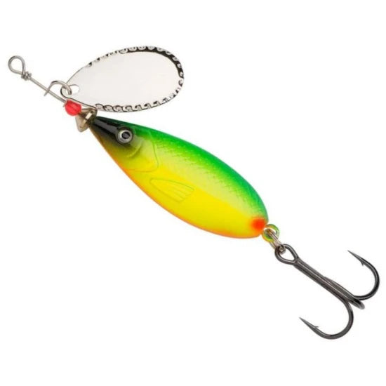 Lingura Rotativa Abu Garcia Droppen Maxi Spinners, Chart Green, 12g, 8.5cm