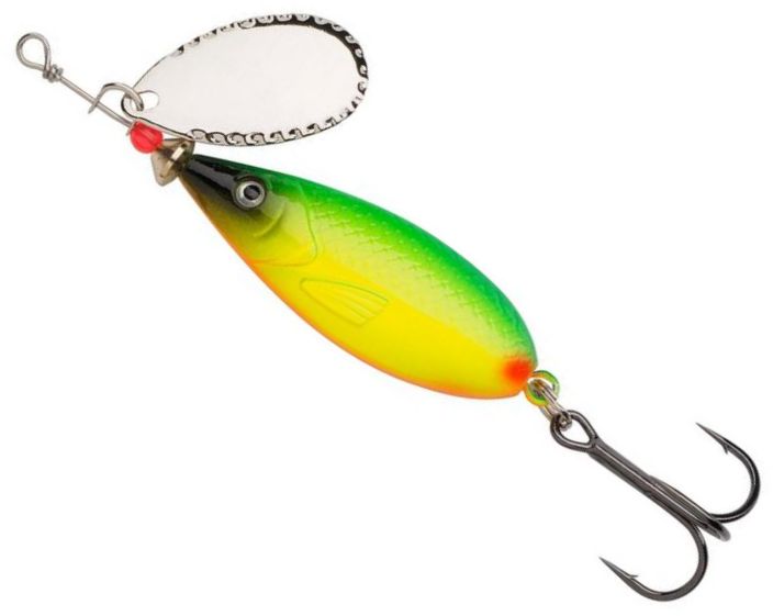 Lingura Rotativa Abu Garcia Droppen Maxi Spinners, Chart Green, 12g, 8.5cm