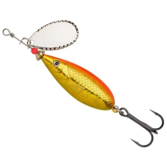 Lingura Rotativa Abu Garcia Droppen Maxi Spinners, Gold Fl Or, 12g, 8.5cm