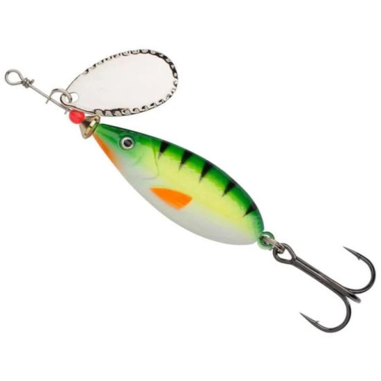 Lingura Rotativa Abu Garcia Droppen Maxi Spinners, Green Perch, 9g, 7.5cm