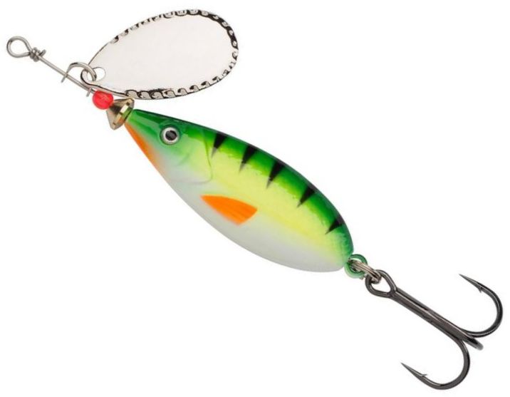 Lingura Rotativa Abu Garcia Droppen Maxi Spinners, Green Perch, 9g, 7.5cm