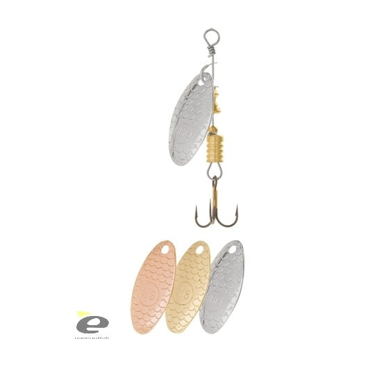 Lingura Rotativa EnergoTeam Wizard Bass nr. 3, culoare Silver