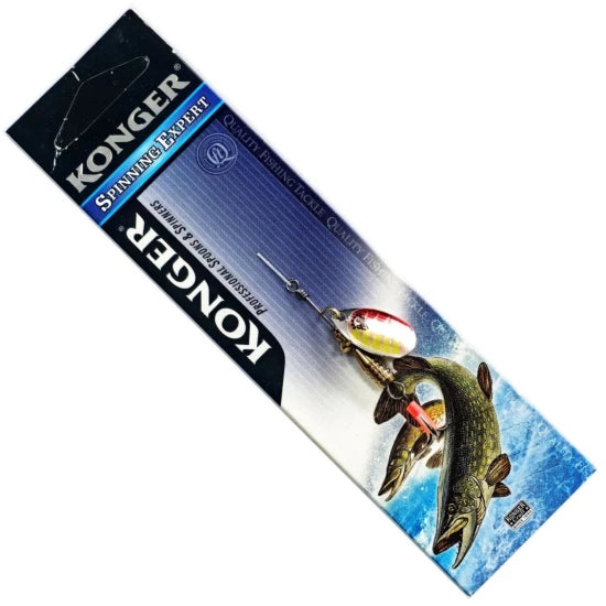 Lingura Rotativa Konger Palia, Flame, No.1, 3.5g, 1buc/pac