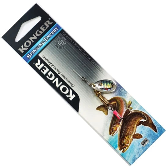 Lingura Rotativa Konger Palia, Holo Green, No.1, 3.5g, 1buc/pac